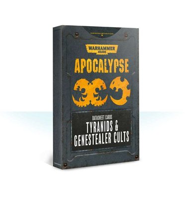 Карти Warhammer 40000. Apocalypse Datasheets: Tyranids & Genestealer Cults 60220106003 фото