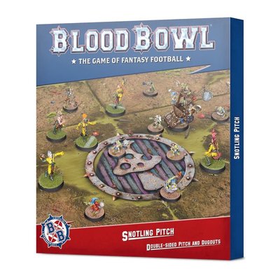 Игровое поле GW - BLOOD BOWL: SNOTLING TEAM PITCH AND DUGOUTS (old) 99220909009 фото