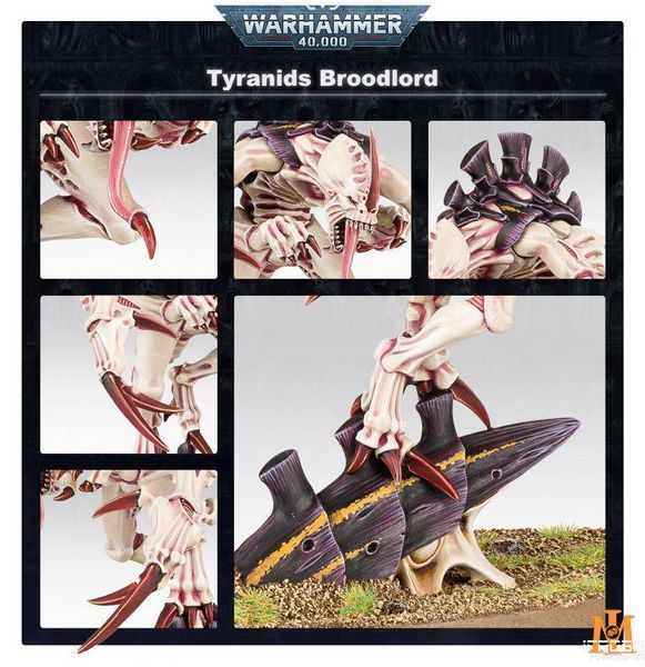 Игровой набор GW - Warhammer 40000: Tyranids - Broodlord 99120106038 фото