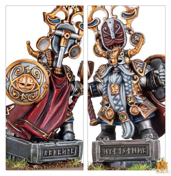 Игровой набор GW - Warhammer. The Old World: Dwarfen Mountain Holds - Dwarf King With Oathstone 99122705012 фото
