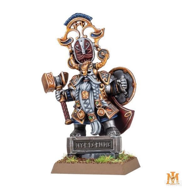 Игровой набор GW - Warhammer. The Old World: Dwarfen Mountain Holds - Dwarf King With Oathstone 99122705012 фото