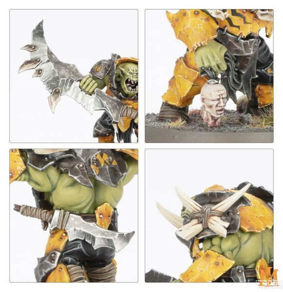 Ігровий набір GW - Age of Sigmar. Spearhead: Orruk Warclans - Ironjawz Bigmob 99120209122 фото