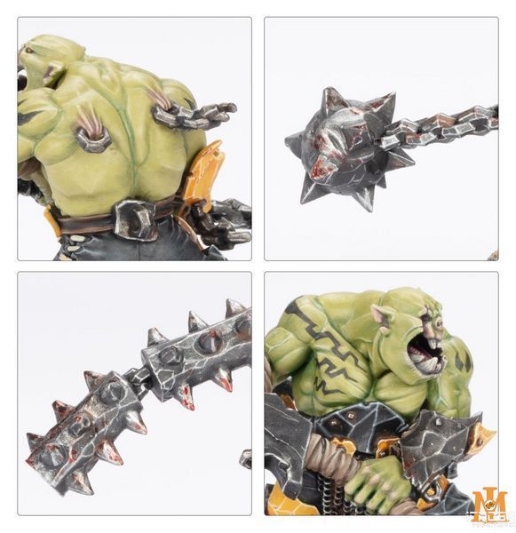 Ігровий набір GW - Age of Sigmar. Spearhead: Orruk Warclans - Ironjawz Bigmob 99120209122 фото