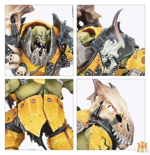 Ігровий набір GW - Age of Sigmar. Spearhead: Orruk Warclans - Ironjawz Bigmob 99120209122 фото