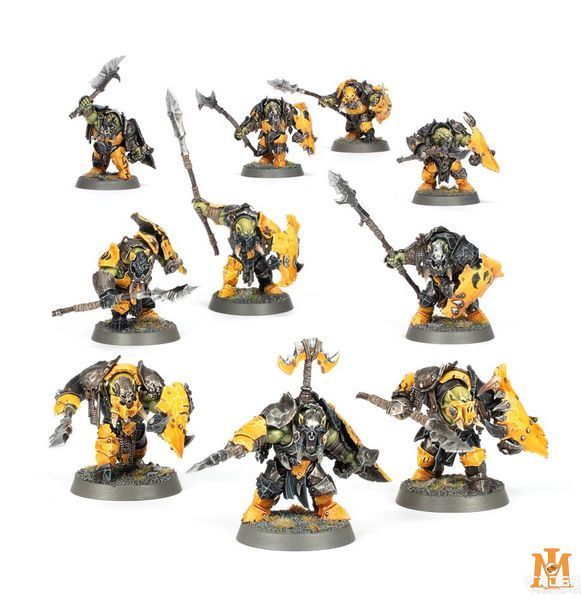 Ігровий набір GW - Age of Sigmar. Spearhead: Orruk Warclans - Ironjawz Bigmob 99120209122 фото