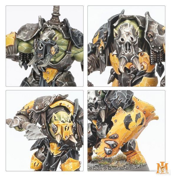 Ігровий набір GW - Age of Sigmar. Spearhead: Orruk Warclans - Ironjawz Bigmob 99120209122 фото