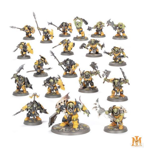 Ігровий набір GW - Age of Sigmar. Spearhead: Orruk Warclans - Ironjawz Bigmob 99120209122 фото
