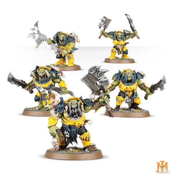 Ігровий набір GW - Age of Sigmar. Spearhead: Orruk Warclans - Ironjawz Bigmob 99120209122 фото