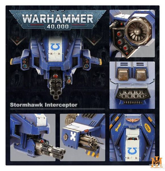Ігровий набір GW - Warhammer 40000: Space Marines - Stormhawk Interceptor 99120101315 фото
