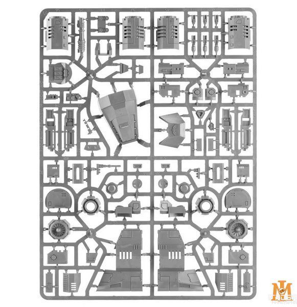 Ігровий набір GW - Warhammer 40000: Space Marines - Stormhawk Interceptor 99120101315 фото