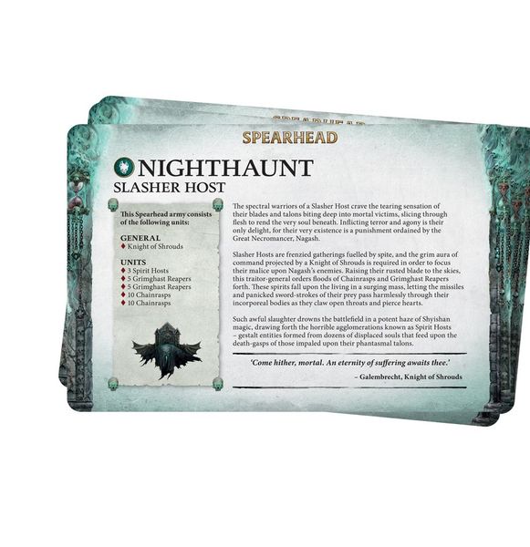 Ігровий набір GW - Age of Sigmar: Faction Pack - Nighthaunt (Eng) 60050207008 фото