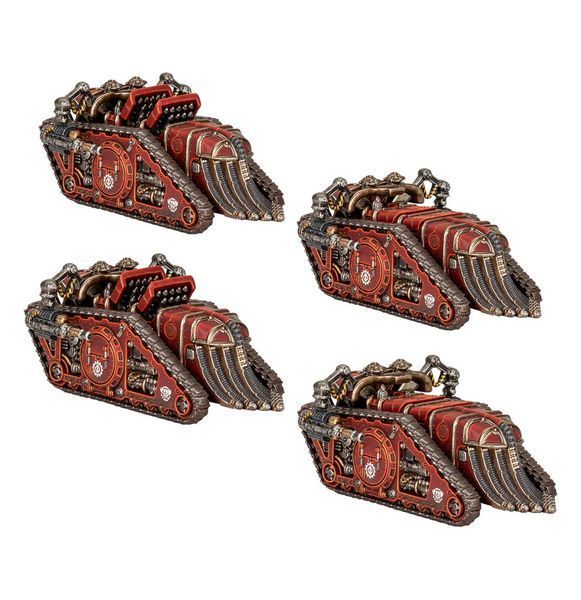Игровой набор GW - Warhammer. The Horus Heresy. Legions Imperialis: Mechanicum - Karacnos Assault Tank Squadron 99122616008 фото