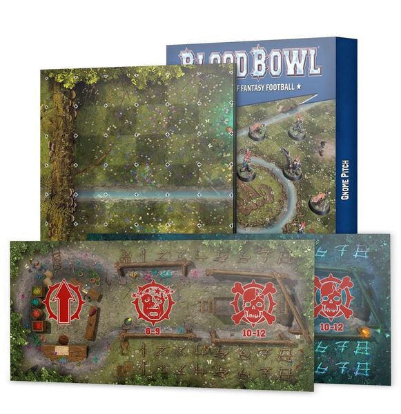 Игровой набор GW - Blood Bowl: Gnome Pitch and Dugouts 99220999032 фото