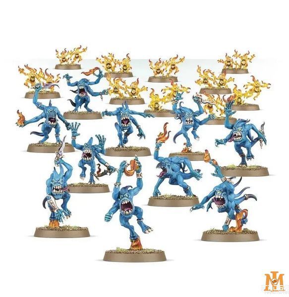 Ігровий набір GW - Warhammer 40000/age of Sigmar: Daemons of Tzeentch - Blue Horrors 99129915066 фото