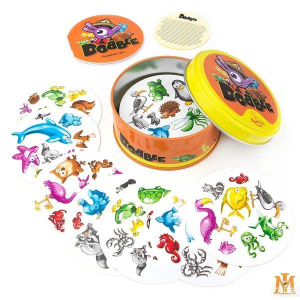 Настольная игра Игромаг - Dobble Animal World / Доббл Животный Мир (Укр) 000006289 фото