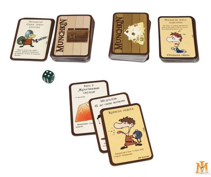 Настольная игра Третья Планета - Манчкин / Munchkin (Укр) 10501 фото
