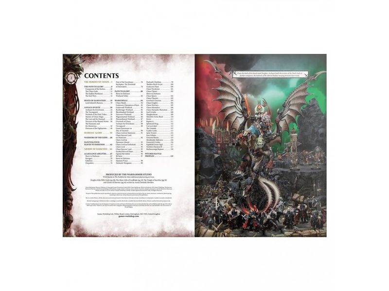 Книга GW - AGE OF SIGMAR: CHAOS BATTLETOME - SLAVES TO DARKNESS (HB) (ENG) 60030201022 фото