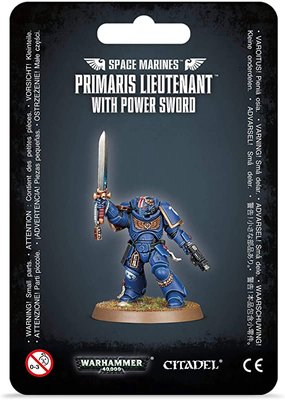 Мініатюра Warhammer 40000 Primaris Lieutenant with Power Sword 99070101053 фото