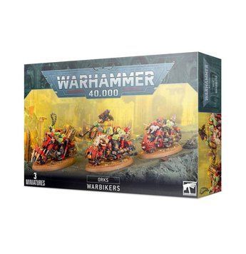 Ігровий набір GW - Warhammer 40000: Orks - Warbikers 99120103096 фото