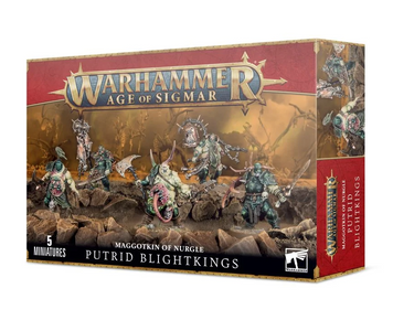 Ігровий набір GW - Age of Sigmar: Maggotkin of Nurgle - Putrid Blightkings 99120201135 фото