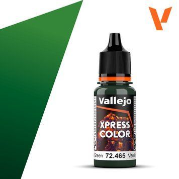 Акриловая краска Xpress Color Vallejo - Лесной Зеленый (Forest Green), 18 мл