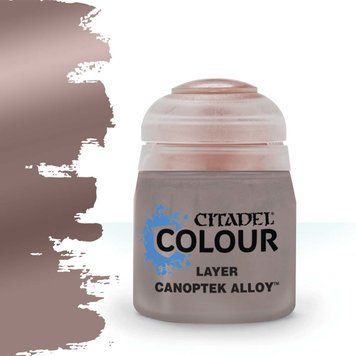 Фарба Citadel - Layer: Canoptek Alloy (12ml) (6-pack) 9918995129806 фото