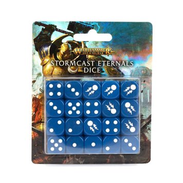 Гральні куби GW - Age of Sigmar: Stormcast Eternals Dice Set 99220218006 фото