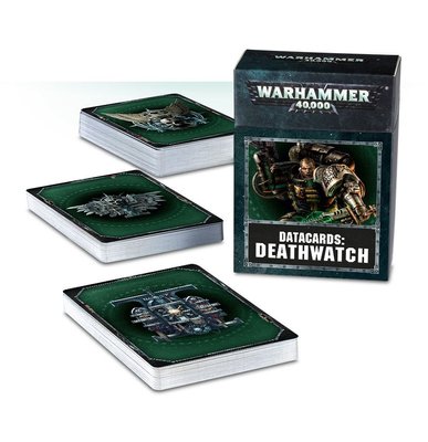Игровой набор GW - WARHAMMER 40000: DATACARDS - DEATHWATCH (ENG) 60220109002 фото