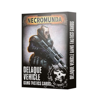 Игровой набор GW - NECROMUNDA: DELAQUE VEHICLE GANG TACTICS CARDS (ENG) 60050599025 фото