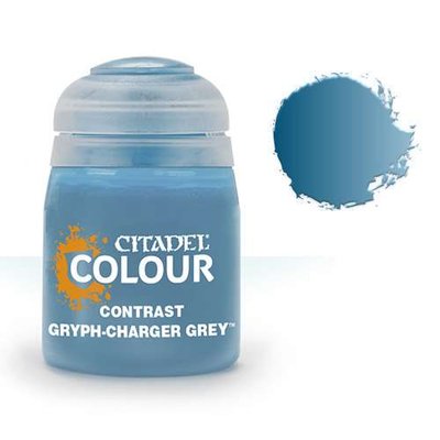 Фарба Citadel - CONTRAST: GRYPH-CHARGER GREY (18ML) (6-PACK) 9918996012106 фото