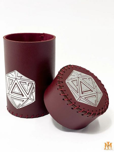 Аксессуар Планета Игр - Чаша для кубиков D20 (бургунди) (Dice cup D20 black) pi-dc006 фото