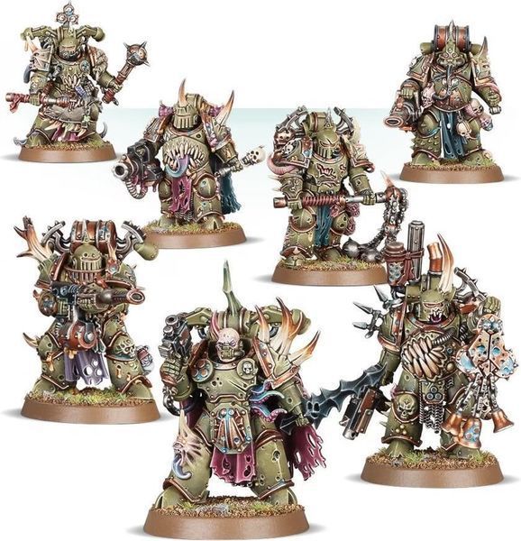 Игровой набор GW - Warhammer 40000: Death Guard - Plague Marines 99120102078 фото
