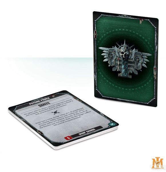 Игровой набор GW - Warhammer 40000: Datacards - Deathwatch (Eng) 60220109002 фото