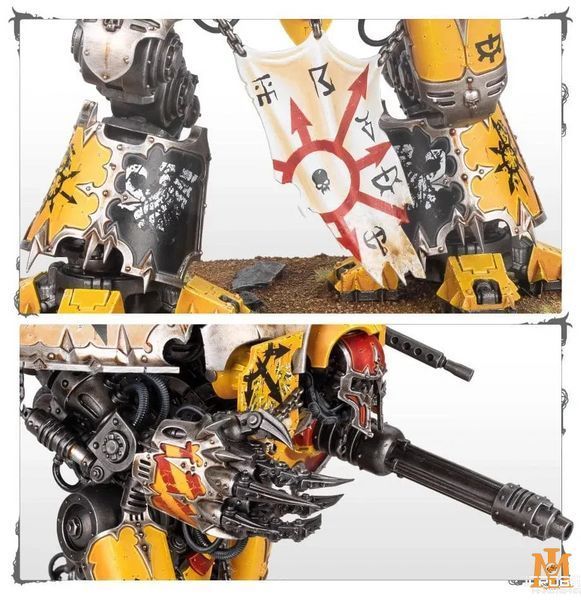 Игровой набор GW - Warhammer 40000: Chaos Knights - Knight Desecrator 99120102105 фото