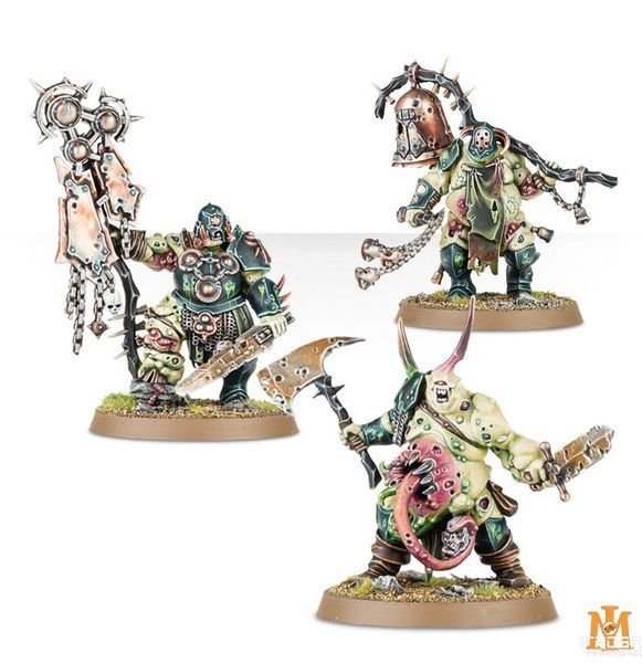 Игровой набор GW - Age of Sigmar: Maggotkin of Nurgle - Putrid Blightkings 99120201135 фото