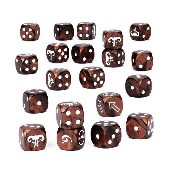 Игральные кубы GW - Warhammer. The Old World: Beastmen Brayherds Dice 99222716001 фото
