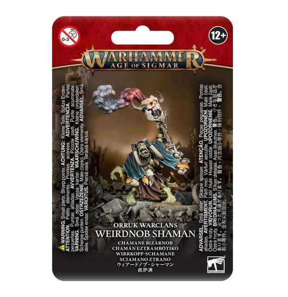 Игровой набор GW - AGE OF SIGMAR: ORRUK WARCLANS - WEIRDNOB SHAMAN 99070209008 фото