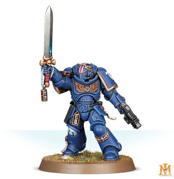 Игровой набор GW - Warhammer 40000: Space Marines - Primaris Lieutenant With Power Sword 99070101053 фото