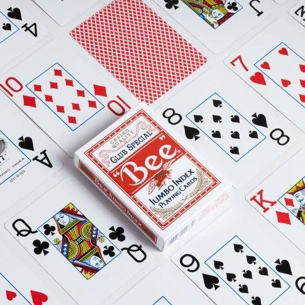 Карти гральні USPCC - Bee Jumbo Index