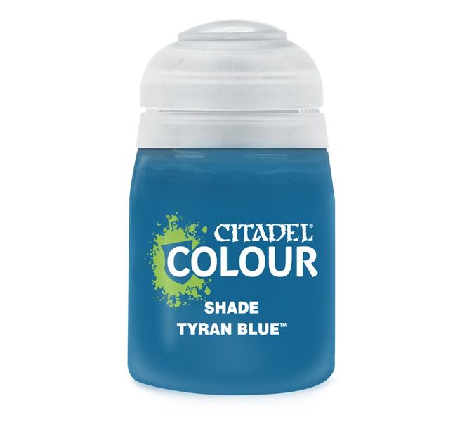 Фарба Citadel - SHADE: TYRAN BLUE (18ML) (6-PACK) 9918995304506 фото