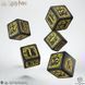 Набір кубиків Q Workshop - Harry Potter. Hufflepuff Dice & Pouch 190142/2023/4/A/D6B фото 2
