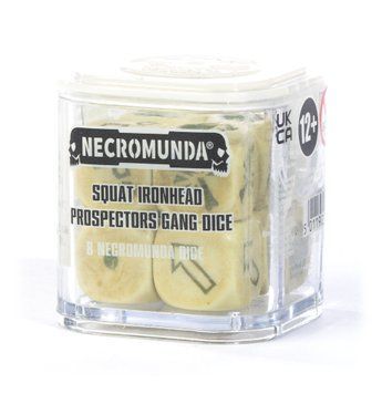 Игральные кубы GW - Necromunda: Ironhead Squad Prospector Gang Dice 99220599022 фото