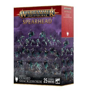 Игровой набор GW - Age of Sigmar. Spearhead: Nighthaunt - Cursed Shacklehorde 99120207182 фото