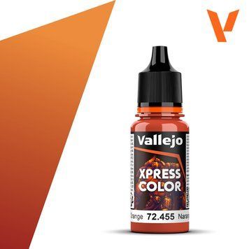 Акрилова фарба Xpress Color Vallejo - Помаранчевий Хамелеон (Chameleon Orange), 18 мл