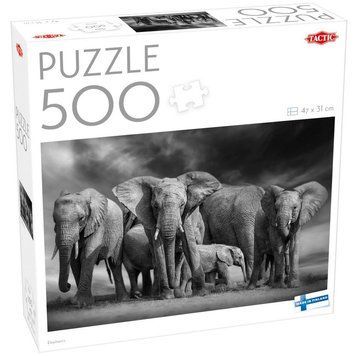 Пазл Tactic 500 - Слони
