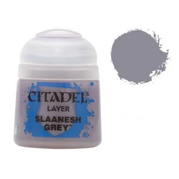 Фарба Citadel - Layer: Slaanesh Grey (12ml) (6-pack) 9918995121706 фото