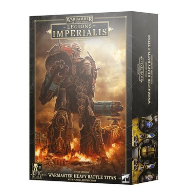 [Предзаказ] Миниатюра Warhammer: Legiones Imperialis - Warmaster Heavy Battle Titan with Plasma Destructors 99122699013 фото