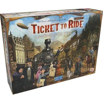 Настольная игра Lord of Boards - Ticket to Ride: Legends of the West (Англ) TTR_WL фото