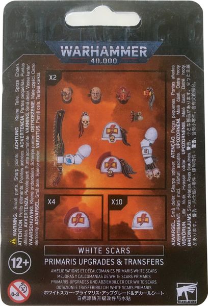 Игровой набор GW - WARHAMMER 40000: WHITE SCARS - PRIMARIS UPGRADES AND TRANSFERS 99070101059 фото