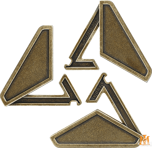 Головоломка Hanayama - 3* Huzzle Cast - Delta (Дельта)
